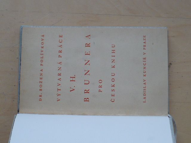 Polívková - Výtvarná práce V. H. Brunnera pro českou knihu (1929) 394/500