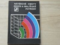 Nátěrové hmoty a malířské potřeby - Řempo 1985 - Katalog