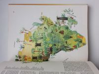 Der grosse illustrierte Kinderatlas (1987) atlas pro děti, il. Jiří Kalousek - německy