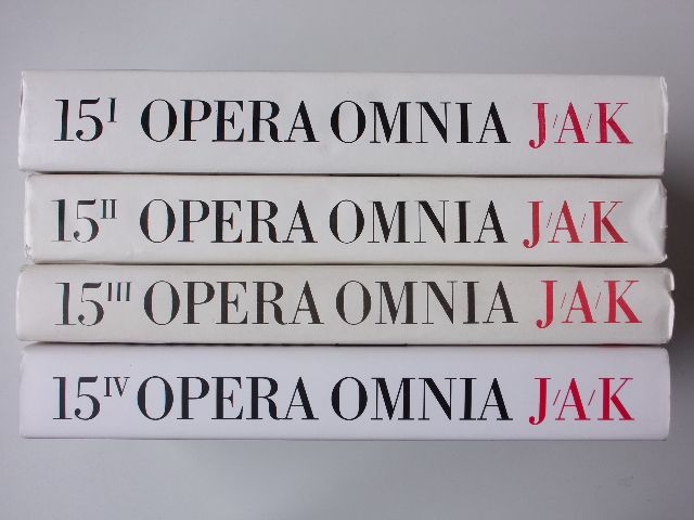 Dílo Jana Amose Komenského - Johannis Amos Comenii Opera Omnia 15 - Sv. I. - IV. (1986-2011) 4 knihy