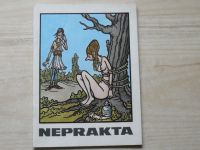 NEPRAKTA - Výstava kresleného humoru a ilustrací, Staroměstská radnice Praha 1980
