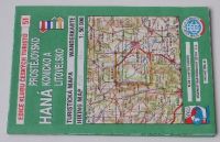 Turistická mapa 1 : 50 000 - KČT 51 - Haná - Prostějovsko, Konicko a Litovelsko (1996)