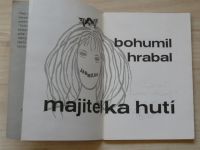 Bohumil Hrabal - Majitelka hutí (1989)