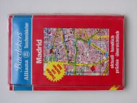 Baedekers Taschenbücher - Madrid (1987) průvodce včetně mapy - německy