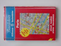 Baedekers Taschenbücher - Paris (1988) průvodce Paříž, včetně mapy - německy