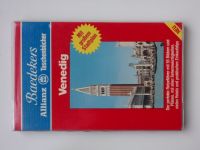 Baedekers Taschenbücher - Venedig (1989) průvodce Benátky, včetně mapy - německy