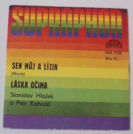 Stanislav Hložek a Petr Kotvald – Sen můj a Lízin (Words) / Láska očima (1983)