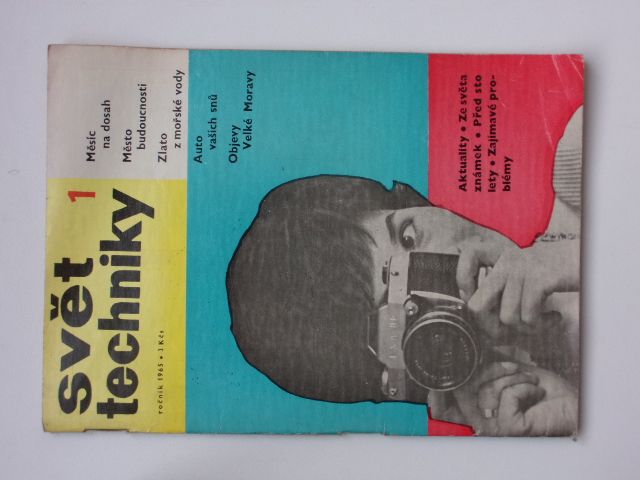Svět techniky - populárně technický magazín 1-12 (1965) roč. XVI. (chybí č. 3, 10-12, 8 čísel)
