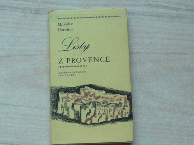Horníček - Listy z Provence (1971) 1. vydání