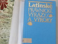 Karol Rebro - Latinské právnické výrazy a výroky (1984) slovensky