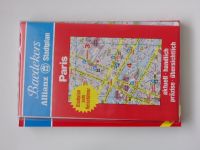 Baedekers Taschenbücher - Paris (1991) průvodce Paříž, včetně mapy - německy