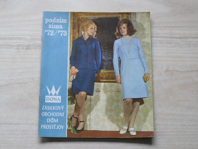 DONA - Zásilkový obchodní dům Prostějov - Podzim- Zima 72/73 Katalog