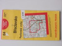 Turistická mapa 84. - 1 : 50 000 - Břeclavsko, Pavlovské vrchy (1993)