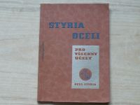 Ušlechtilé oceli Styria - katalog