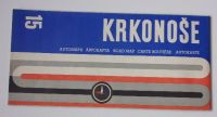 Automapa 15 - 1 : 200 000 - Krkonoše (1971)
