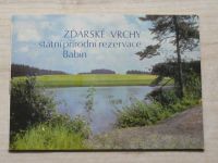 Žďárské vrchy - státní přírodní rezervace Babín - průvodce naučnou stezkou (1976)