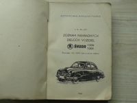 Legner - Škoda 1200, 1201 - Katalóg náhradných dielcov vozidiel (Mototechna 1966)