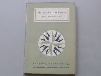 Markus Tullius Cicero - Dvě rozmluvy (1960) Světová četba 244