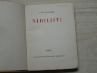 Bodický - Nihilisti (1935) slovensky