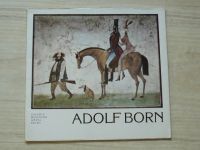 Adolf Born - Dílčí bilance (1980) Katalog výstavy, Praha