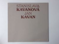 Stanislava Kavanová - sochy - Jan Kavan - grafika (80. léta) katalog k výstavě