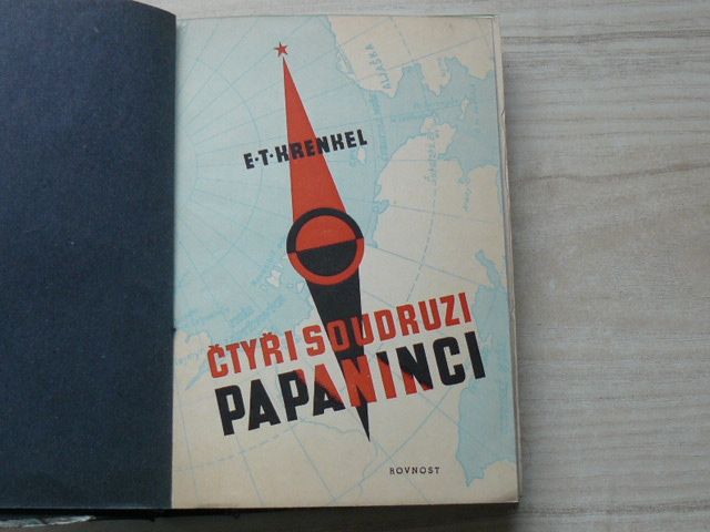 Krenkel - Čtyři soudruzi Papaninci (1949) Výprava na severní pól