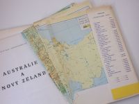 Poznáváme svět - Austrálie a Nový Zéland 1 : 6 000 000 (1978)