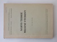 Vaněk - Nárys teorie mravní výchovy (1968) skripta