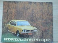 Prospekt Honda 1300 coupe - anglicky