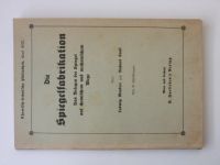 Winkler, Ernst - Die Spiegelfabrikation - Das Belegen der Spiegel auf chemischen und mechanischen Wege (1936)