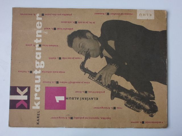 Karel Krautgartner - 12 tanečních písní pro klavír a zpěv - Klavírní album 1 (1958) noty