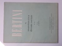 Henri Bertini - 25 snadných etud - Op. 100 - Piano (1958) noty