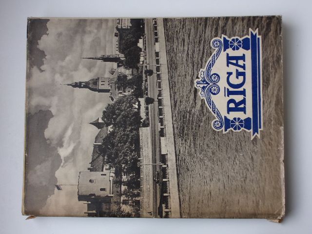 Riga (1958) fotografická publikace - vícejazyčně