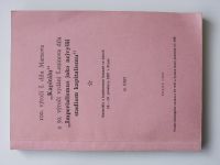 100. výročí I. dílu Marxova "Kapitálu" a 50. výročí vydání Leninova díla "Imperialismus jako nejvyšší stadium kapitalismu" - Materiály z konference konané ve dnech 18. - 19. prosince 1967 v Praze - II. část (1968)