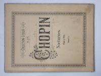 Collection Litolff No. 1178 + 1179 - Chopin - Nocturnes - Piano & Flöte (nedat.) 2x noty - německy