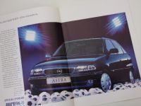 Opel Astra Champion (nedatováno) reklamní brožura + ceník v ČR