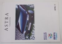 Opel Astra Champion (nedatováno) reklamní brožura + ceník v ČR