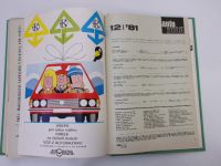 Automobil - časopis československého automobilového průmyslu 1-12 (1981) ročník XXV. - svázáno