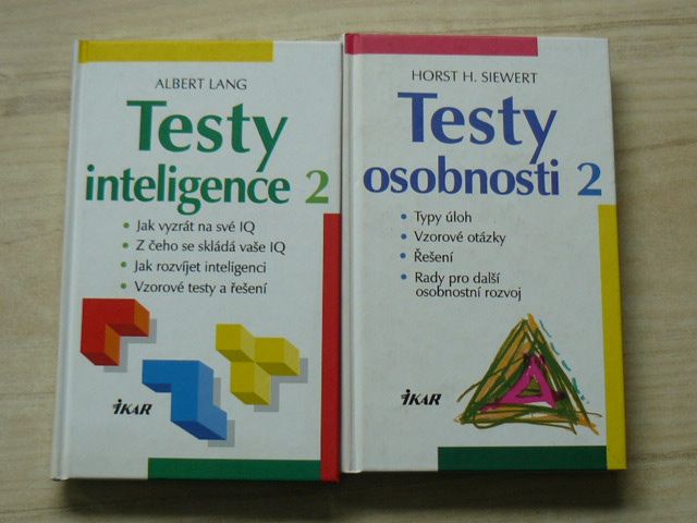 Lang - Testy inteligence 2, Siewert - Testy osobnosti 2 (1999)