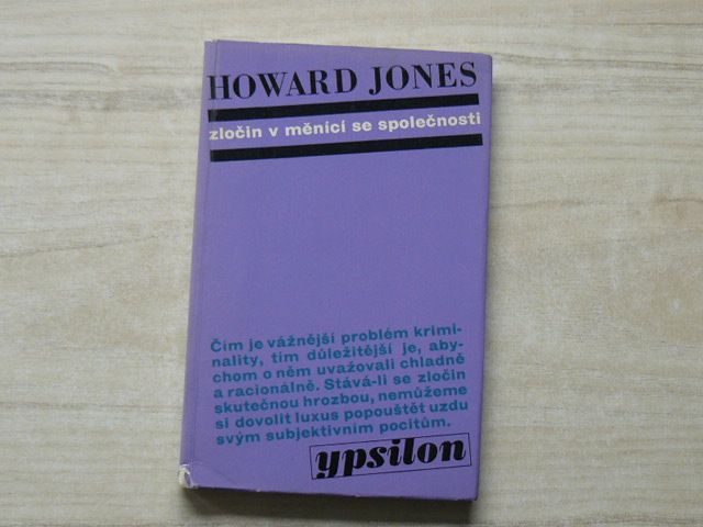 Howard Jones - Zločin v měnící se společnosti (1967)