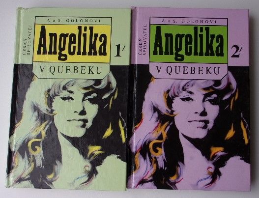 Golonovi - Angelika v Quebeku 1,2 (1995) 2 knihy