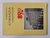 Almanach Gymnázia v Prostějově (1979) 80. výročí založení