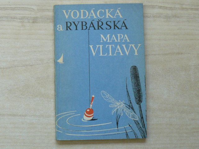 Vodácká a rybářská mapa Vltavy (1974)