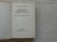 Hüttlová - Maryna Horynová - Román bloudícího mládí - Červená knihovna 59