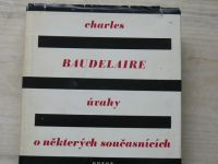 Charles Baudelaire - Úvahy o některých současnících