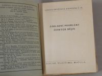 J. Prokeš - Základní problémy českých dějin (1925)