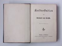Richard von Kralik - Kulturstudien (1904) Studie o kultuře - německy