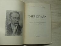 Josef Klvaňa - Vzpomínka k stému výročí narození moravského ethnografa (1957)