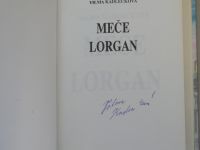 Vilma Kadlečková - Meče Lorgan (1993) podpis autorky