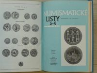 Numismatické listy 1-6 (1973) ročník XVIII. - svázáno